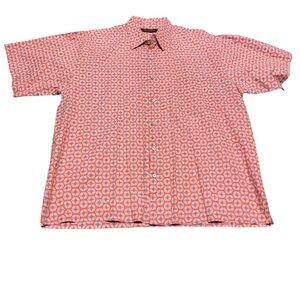 Tori Richard Hawaiian Short Sleeve Button Up Shirt XL